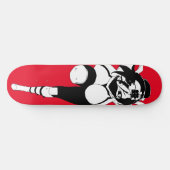 Ninja Anime Girl Skateboard Deck (Horizontaal)