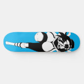 Ninja Anime Girl Skateboard Deck (Horizontaal)