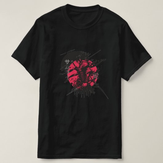 Ninja anime t-shirt (Design voorkant)