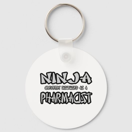 Ninja...apotheker Sleutelhanger (Voorkant)