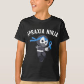 Ninja Apraxie Bewustzijnsstoornis Spraakstoornis N T-shirt (Voorkant)