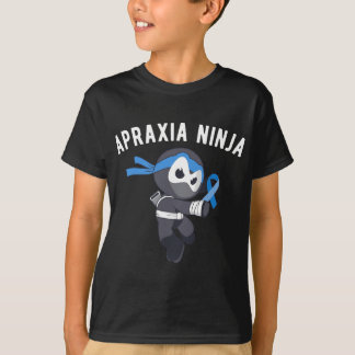 Ninja Apraxie Bewustzijnsstoornis Spraakstoornis N T-shirt