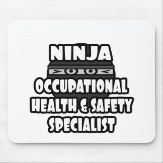 Ninja Arbeidsgezondheid en Veiligheid Specialist Muismat