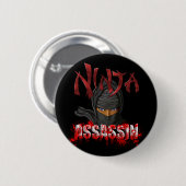 Ninja Assassin Ronde Button 5,7 Cm (Voorkant /achterkant)