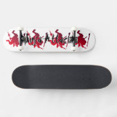 Ninja Attack! Persoonlijk Skateboard (Horizontaal)