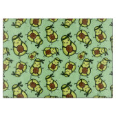 Ninja Avocado Pattern Snijplank (Voorkant)
