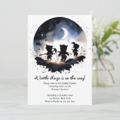 Ninja Baby shower Kaart (Staand voorkant)