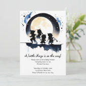 Ninja Baby shower Kaart (Staand voorkant)