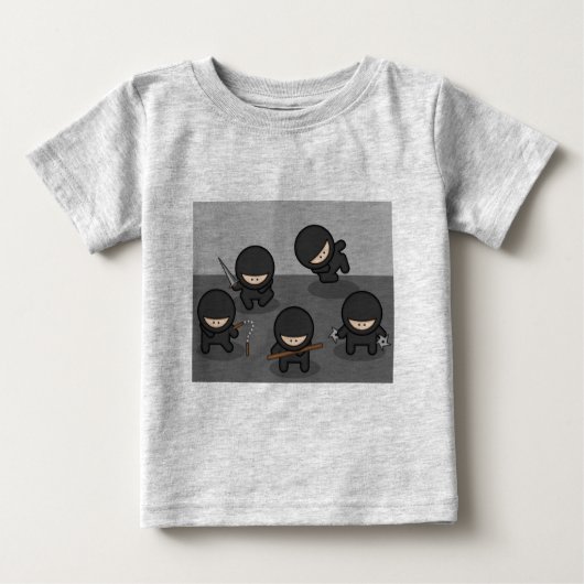 Ninja Baby T-shirt (Voorkant)