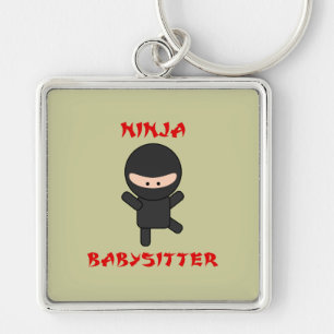 ninja babysitter sleutelhanger