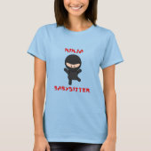 ninja babysitter t-shirt (Voorkant)