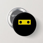 Ninja badge ronde button 5,7 cm (Voorkant /achterkant)
