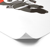 Ninja Badminton Poster (Hoek)