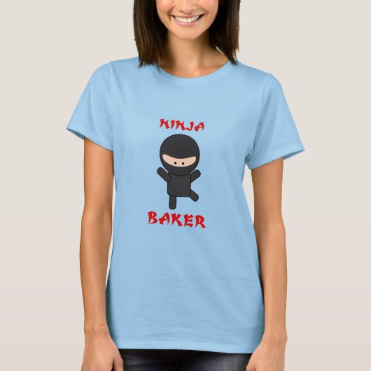 ninja bakker t-shirt (Voorkant)