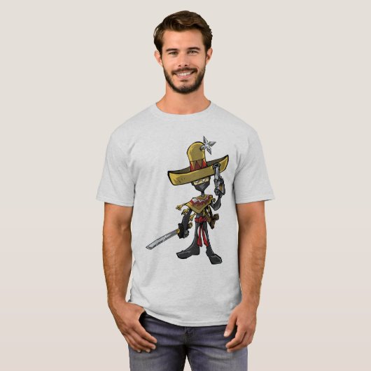 Ninja Bandito T-Shirt (Voorkant volledig)