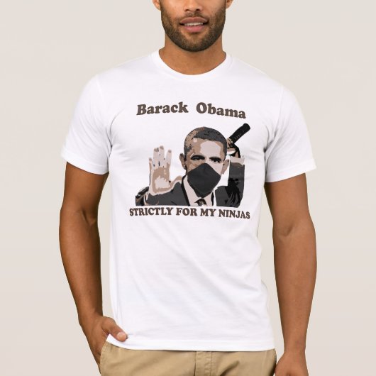 Ninja Barack T-shirt (Voorkant)