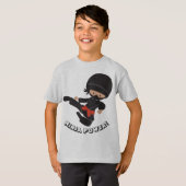 Ninja Basic Hanes Tagless ComfortSoft® T-Shirt (Voorkant volledig)