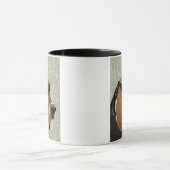 Ninja Basset Hound Dog Mok (Midden)