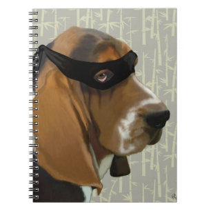 Ninja Basset Hound Dog Notitieboek