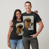 Ninja Basset Hound Dog T-shirt (Unisex)