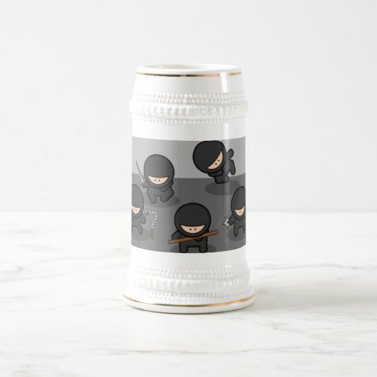 Ninja Beer Stein - KItchy Gift! Bierpul (Center)