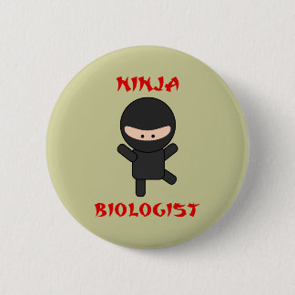 ninja biologist ronde button 5,7 cm