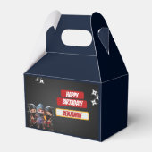 Ninja Birthday Bedankdoosjes (Achterkant)