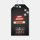 Ninja Birthday Cadeaulabel (Voorkant)