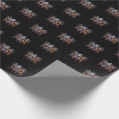 Ninja Birthday Cadeaupapier (Hoek)