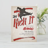 Ninja Birthday Kaart (Staand voorkant)