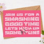 Ninja Birthday, Karate Martial Arts, Kick It Up Kaart