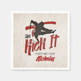 Ninja Birthday Servet