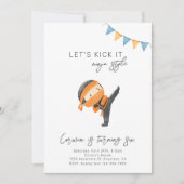 Ninja Birthday Uitnodiging | Uitnodiging van de pa (Voorkant)