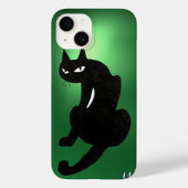 NINJA BLACK CAT green Case-Mate iPhone Case (Achterkant)