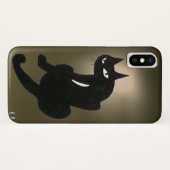 NINJA BLACK CAT Grey Case-Mate iPhone Case (Achterkant (horizontaal))