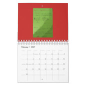Ninja Bob Lunch Box Note 12 Month Calendar Kalender (Feb 2027)