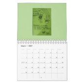 Ninja Bob Lunch Box Note 12 Month Calendar Kalender (Mar 2027)