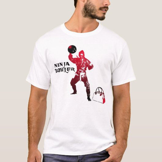 Ninja bowler t-shirt (Voorkant)
