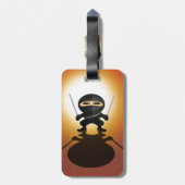 Ninja Boy Bagagelabel (Achterkant verticaal)