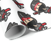 Ninja Boy Cadeaupapier (Rol Hoek)