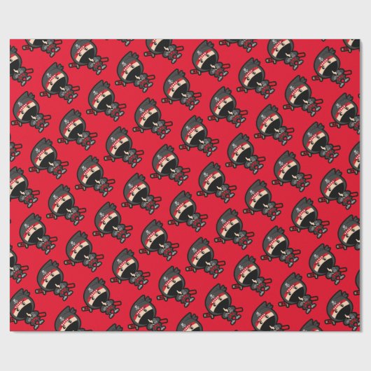 Ninja Boy Cadeaupapier (Vlak)