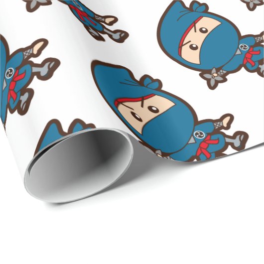 Ninja Boy Cadeaupapier (Rol Hoek)