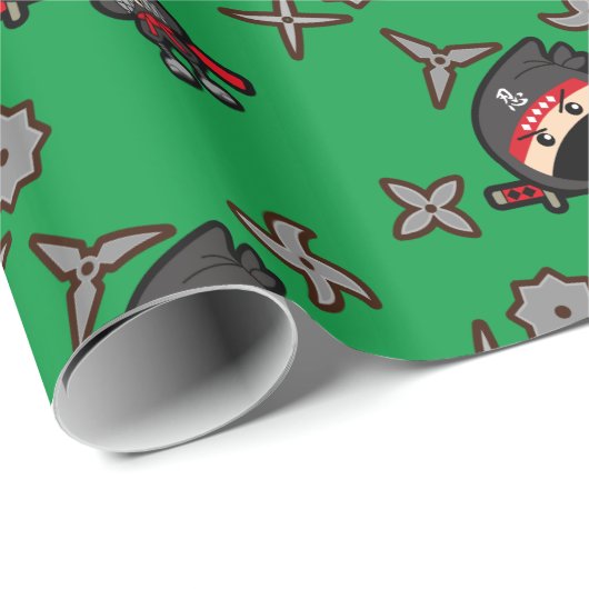 Ninja Boy Cadeaupapier (Rol Hoek)