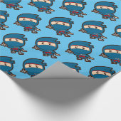 Ninja Boy Cadeaupapier (Hoek)