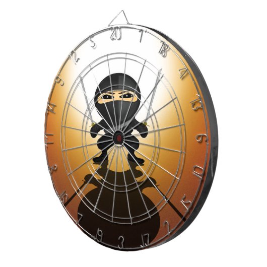 Ninja Boy Dartbord (Voorkant Rechts)