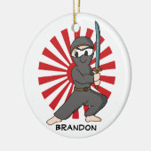 Ninja Boy Design Ornament (Links)