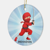 Ninja Boy Design Ornament (Links)