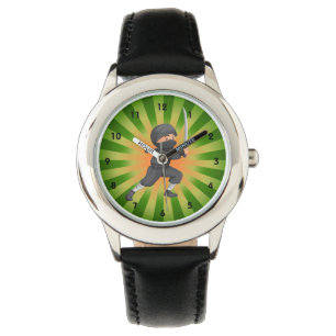 Ninja Boy Design Watch Horloge