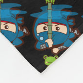 Ninja Boy Fleece Deken (Hoek)