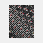 Ninja Boy Fleece Deken (Voorkant)